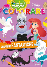 Creature fantastiche primo album da colorare 