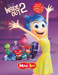 Inside out 2 - maxi box con 10 figurine 3d con tappetino gioco 
