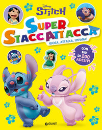Stitch superstaccattacca gioca attacca impara con adesivi 