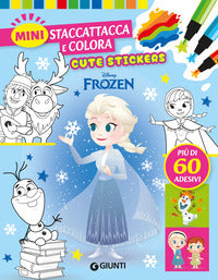 Frozen cute stickers mini staccattacca e colora 