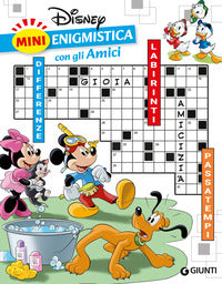 Mini enigmistica disney con gli amici - differenze labirinti passatempi 