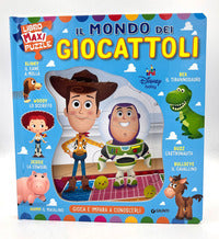 Toy story il mondo dei giocattoli - gioca e impara a conoscerli libro maxi puzzle 
