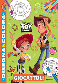 Giocattoli toy story disegna e colora 