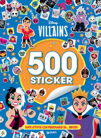 Villains 500 sticker - tante attivita' con personaggi da brividi 