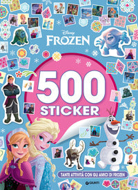 Frozen - 500 sticker tante attivita' con gli amici di frozen 