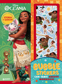 Oceania - bubble stickers con tanti adesivi morbidosi storia e giochi 