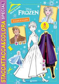 Frozen vesti la moda - staccattacca e colora special 