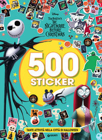 The nightmare before christmas 500 sticker tante attivita' nella citta' di halloween 