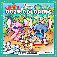 Stitch & angel - cozy coloring disney 