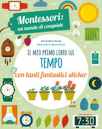 Mio primo libro per capire il tempo con tanti fantastici sitcker 