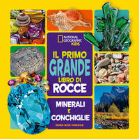 Primo grande libro delle rocce dei minerali e delle conchiglie 