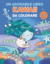 Adorabile libro kawaii da colorare 