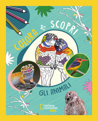 Colora e scopri gli animali 