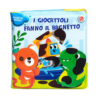 Giocattoli fanno il bagnetto 