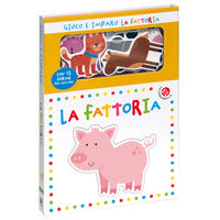 Fattoria - gioco e imparo con 12 sagome colorate 