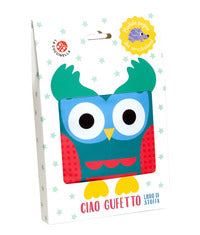 Ciao gufetto - libro di stoffa 