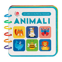 Animali - un libro di feltro da toccare 