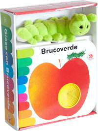 Gioco con brucoverde + morbido peluche 