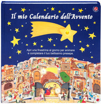 Mio calendario dell'avvento - apri una finestrella al giorno e costruisci il tuo presepe 