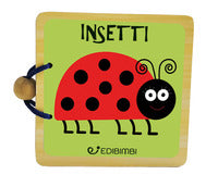Insetti curiosi - libri in legno 