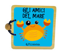 Amici del mare - libri in legno 