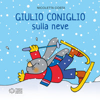 Giulio coniglio sulla neve 