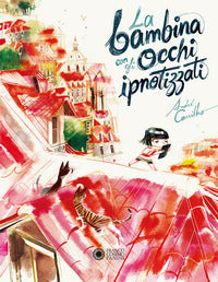 Bambina con gli occhi ipnotizzati 