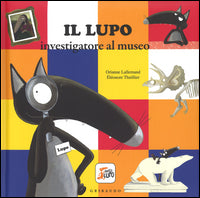 Lupo investigatore al museo 