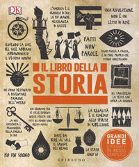 Libro della storia - grandi idee spiegate in modo semplice 