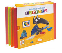 Diventa grande con lupetto - cofanetto 4 libri 
