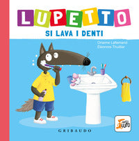 Lupetto si lava i denti 