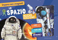 Spazio - imparo con i magneti - con 32 magneti con tabellone magnetico 
