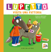 Lupetto visita una fattoria - amico lupo 