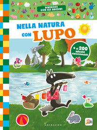 Nella natura con lupo - amico lupo 