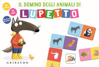 Domino degli animali di lupetto - amico lupo con 42 tessere 