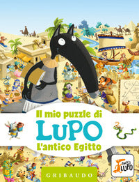 Antico egitto - il mio puzzle di lupo - amico lupo con puzzle 