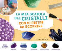 Mia scatola dei cristalli con 10 pietre da scoprire 