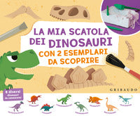 Mia scatola dei dinosauri con 2 esemplari da scoprire 