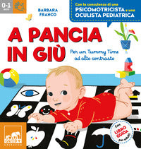 A pancia in giu' - per un tummy time ad alto contrasto con tappeto con 48 carte 