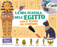 Mia scatola dell'egitto con 6 tesori da scoprire - con gadget 
