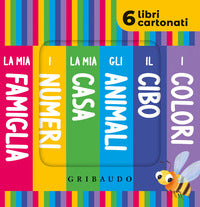 Mia piccola biblioteca - cofanetto 6 libri cartonati 
