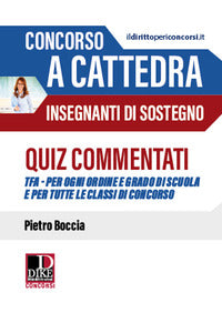 Concorso a cattedra insegnanti di sostegno - quiz commentati 