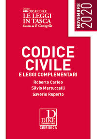 Codice civile 2020 e leggi complementari - novembre 