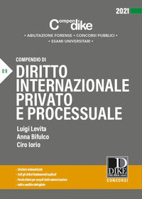 Comepndio di diritto internaizionale privato e processuale 