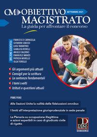 Obiettivo magistrato settembre 2021 