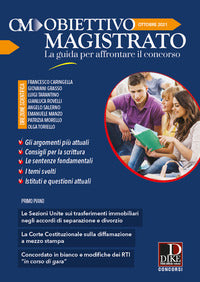 Obiettivo magistrato ottobre 2021 