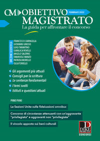 Obiettivo magistrato febbraio 2022 