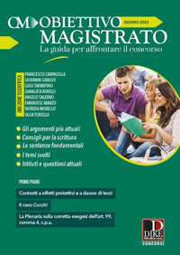 Obiettivo magistrato giugno 2022 