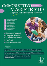Obiettivo magistrato ottobre 2022 