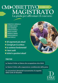 Obiettivo magistrato dicembre 2022 